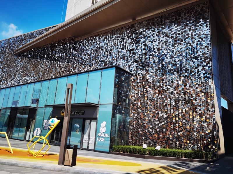 點(diǎn)掛式風(fēng)動幕墻